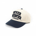 NSA VINTAGE BLACK AND CREAM SNAPBACK.