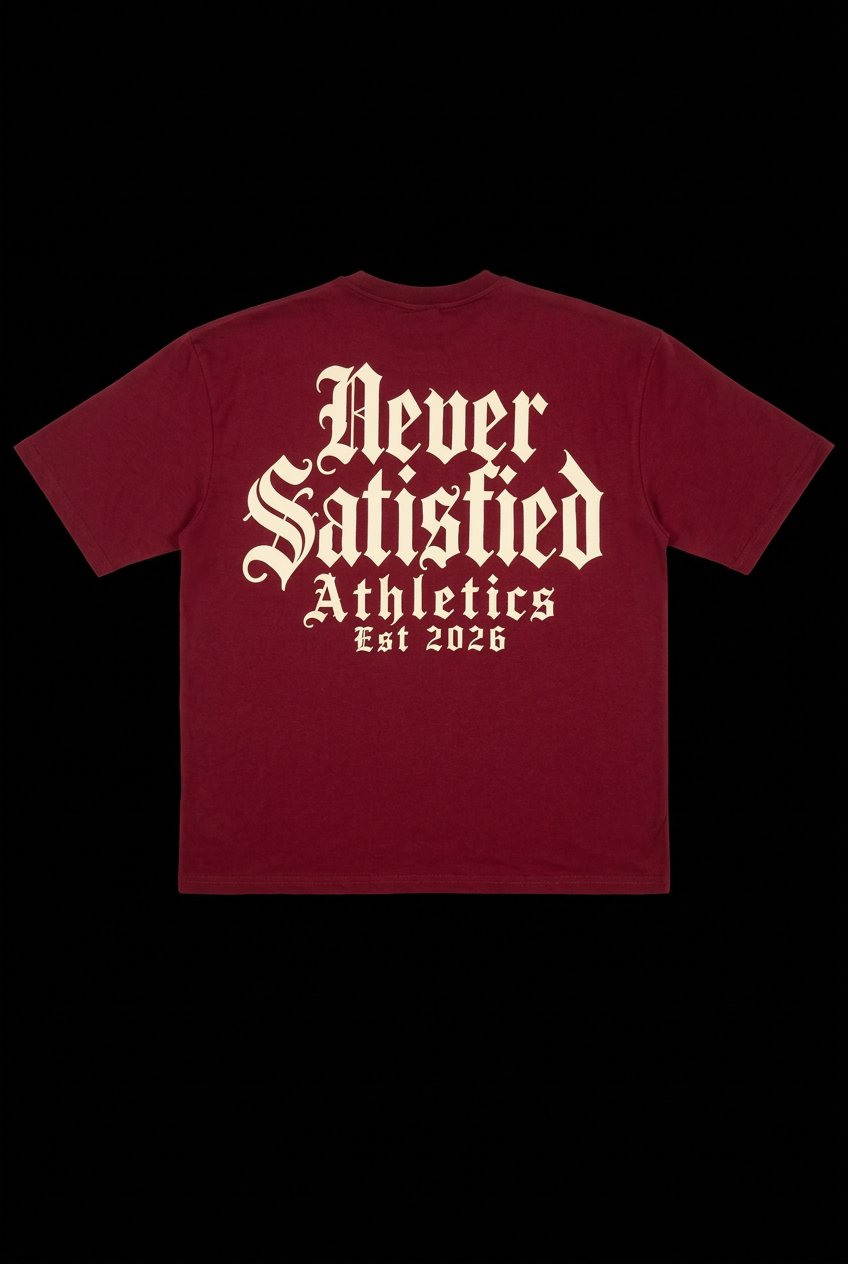 Back shirt with black background and smoothed fabric