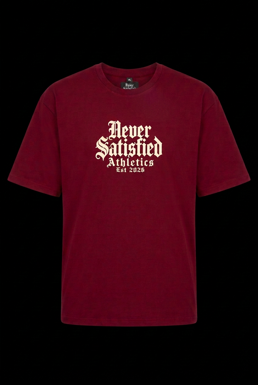 Shirt with hanging tag removed on a black background