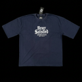 Shirt with smoothed fabric on a solid black background