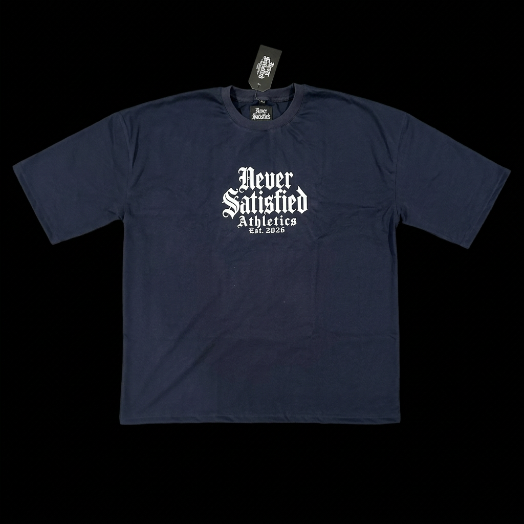 Shirt with smoothed fabric on a solid black background